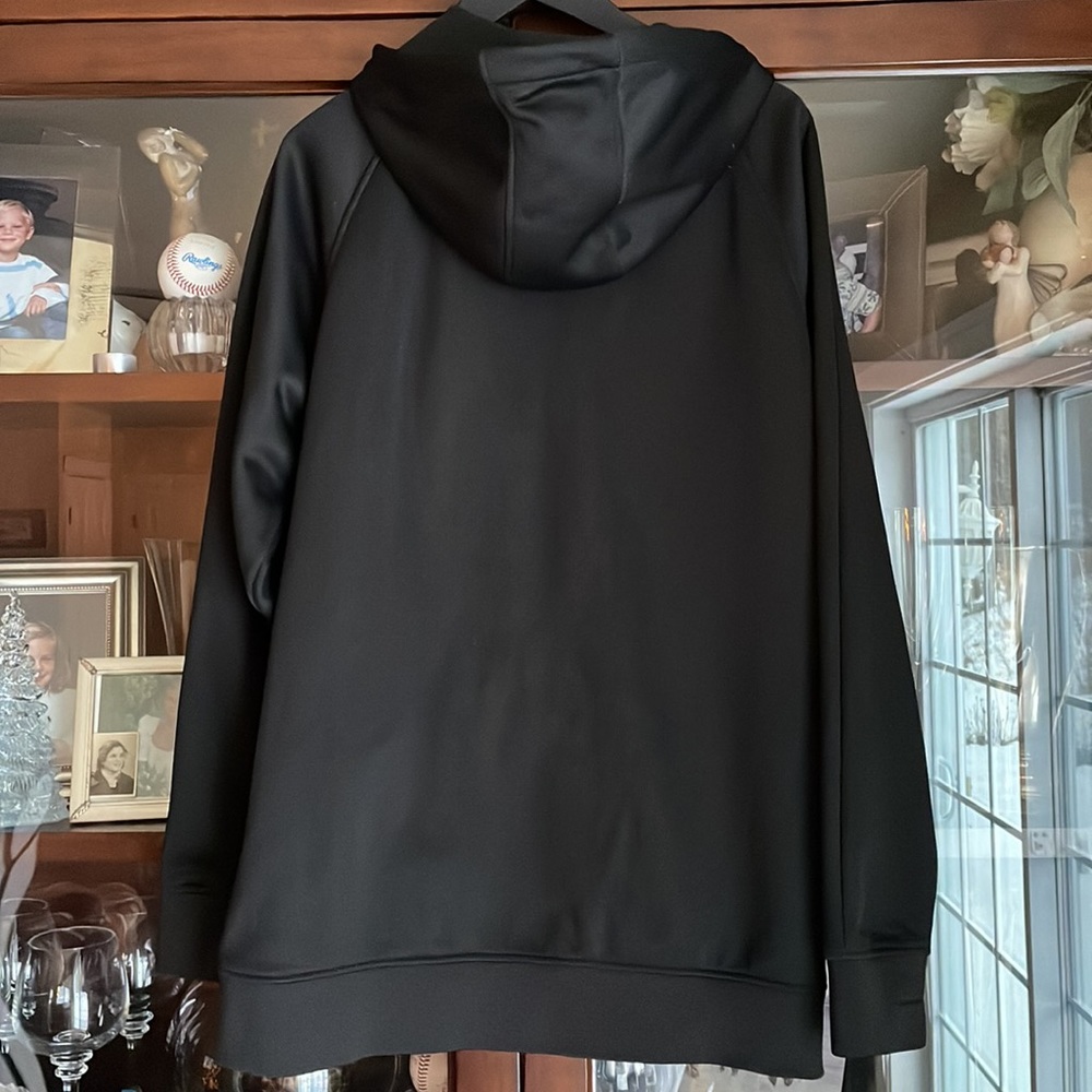 Analog Black Zip Up Sweater - Picture 7 of 12